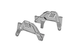 GPM Aluminium Front Shock Towers 2Pcs - Grey SIlver