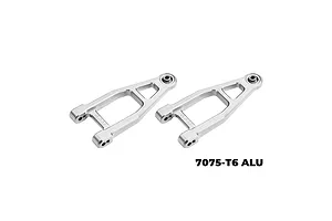GPM Aluminium Front Upper Suspension Arms 2Pcs - Silver