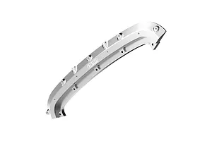 GPM Aluminium Front Bumper Mount Set - Silver