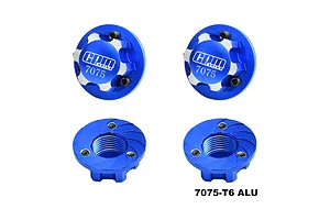 GPM Aluminium 17mm Wheel Lock Nuts 4Pcs - Blue image 112861