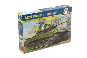 Italeri 1/35 M24 Chaffee Tank Scaled Plastic Model Kit