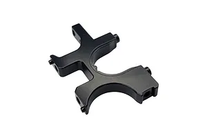 RC Maker Aluminium Front Left V2 Bulkhead 1Pc - Black image 112963