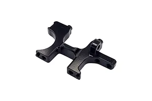 RC Maker Aluminium Rear Right V2 Bulkhead 1Pc - Black image 112977