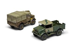 Airfix 1/48 Bedford 15-cwt 4x2 G.S. Truck Scaled Plastic Model Kit image 112999