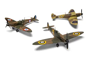 Airfix 1/48 Supermarine Spitfire Mk.I Fighter Scaled Plastic Model Kit image 113091