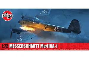 Airfix 1/72 Messerschmitt Me410A-1 Fighter Scaled Plastic Model Kit