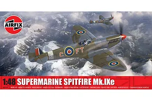 Airfix 1/48 Supermarine Spitfire Mk.IXe Fighter Scaled Plastic Model Kit