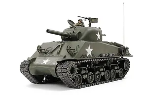 Tamiya M4 Sherman 105mm Howitzer RC Tank Electric 1/16 Scale Kit image 113143