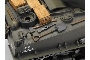 Tamiya M4 Sherman 105mm Howitzer RC Tank Electric 1/16 Scale Kit image 113149