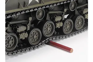 Tamiya M4 Sherman 105mm Howitzer RC Tank Electric 1/16 Scale Kit image 113156
