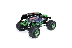 Losi LMT 2.0 RC Monster Truck Electric Brushless 4WD 1/8 Scale RTR - Grave Digger image 113185