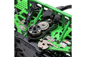 Losi LMT 2.0 RC Monster Truck Electric Brushless 4WD 1/8 Scale RTR - Grave Digger image 113194