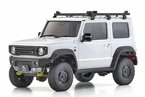 Kyosho Mini-Z Suzuki Jimny Sierra APIO TS4 RC Rock Crawler Electric 4WD RTR - Pure Pearl White image 113247