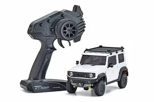 Kyosho Mini-Z Suzuki Jimny Sierra APIO TS4 RC Rock Crawler Electric 4WD RTR - Pure Pearl White image 113248