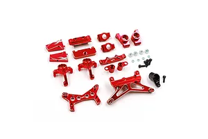 Yeah Racing Aluminium Essential Conversion Kit - Red