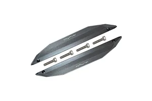 GPM Aluminium Nerf Bars 2Pcs - Grey Silver image 113311