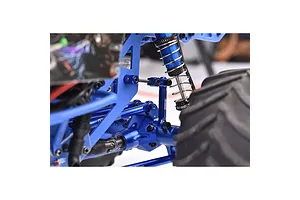 GPM Aluminium Front and Rear Sway Bar Set - Blue image 113369