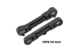 GPM Aluminium Rear Lower Suspension Mounts 2Pcs - Black