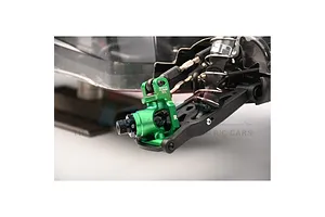 GPM Aluminium Hub Carriers (C-Hubs) with Mounting Hardware 2Pcs - Black image 113396