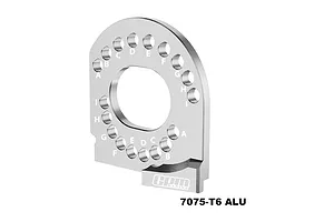 GPM Aluminium Motor Mount - Silver