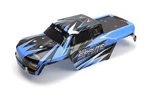 BlackZon Spryte MT Painted Body Shell - Blue