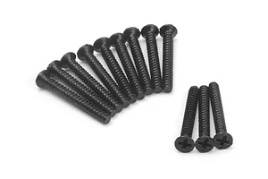 BlackZon 1.5x13mm Coarse Thread Countersunk Head Screws