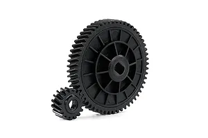 Rovan Hardened Steel 17T/57T Helical Spur Gear and Pinion Set - Hex Clutch image 113531