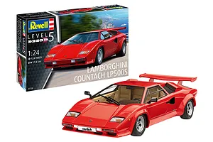 Revell 1/24 Lamborghini Countach LP500S Car Scaled Plastic Model Kit image 113539