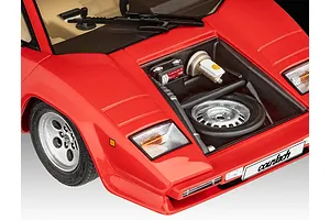 Revell 1/24 Lamborghini Countach LP500S Car Scaled Plastic Model Kit image 113541