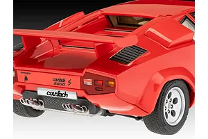 Revell 1/24 Lamborghini Countach LP500S Car Scaled Plastic Model Kit image 113542