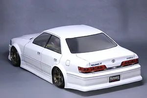 Pandora RC 1/10 Toyota Mark2 100 Tourer-V Unpainted Body Shell - Clear image 11358