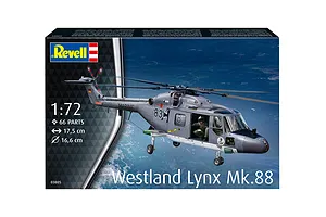 Revell 1/72 Westland Lynx Helicopter Scaled Plastic Model Kit image 113576