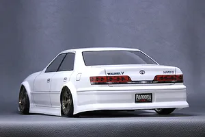 Pandora RC 1/10 Toyota Mark2 100 Tourer-V Unpainted Body Shell - Clear image 11359