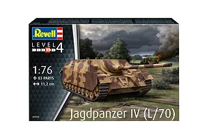 Revell 1/76 Jagdpanzer IV (L/70) Tank Scaled Plastic Model Kit image 113586