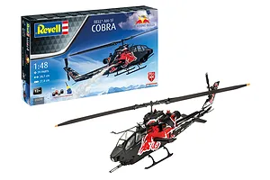 Revell 1/48 AH-1F Cobra "Flying Bulls 25th Anniversary" Helicopter Scaled Plastic Model Kit image 113589