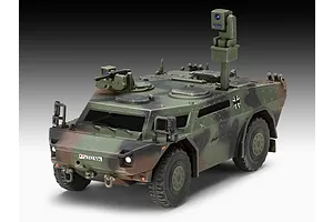 Revell 1/72 Spahwagen Fennek APC Scaled Plastic Model Starter Kit image 113614