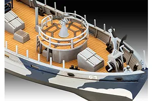 Revell 1/144 KFK (Kriegsfischkutter) Mine Warfare Vessel Scaled Plastic Model Starter Kit image 113647