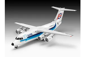 Revell 1/144 BAE 146 (RJ85) "AirUK" Carrier Jet Scaled Plastic Model Starter Kit image 113662