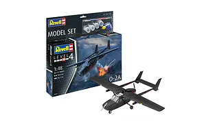 Revell 1/48 Cessna O-2A Skymaster Scaled Plastic Model Starter Kit image 113669