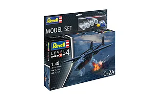 Revell 1/48 Cessna O-2A Skymaster Scaled Plastic Model Starter Kit image 113670