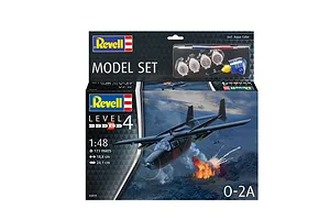 Revell 1/48 Cessna O-2A Skymaster Scaled Plastic Model Starter Kit image 113671