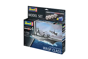 Revell 1/700 Assault Carrier USS WASP Class Scaled Plastic Model Starter Kit image 113688
