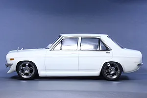 Pandora RC 1/10 Nissan Sunny B110 4 Door Unpainted Body Shell image 11370