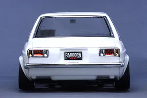 Pandora RC 1/10 Nissan Sunny B110 4 Door Unpainted Body Shell image 11373