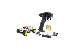 Losi Micro-T RC Stadium Truck Electric 2WD 1/28 Scale RTR - White image 113819