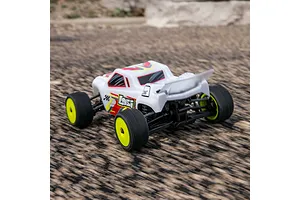 Losi Micro-T RC Stadium Truck Electric 2WD 1/28 Scale RTR - White image 113827