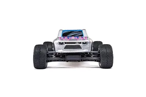Losi Micro-T RC Stadium Truck Electric 2WD 1/28 Scale RTR - Silver image 113830