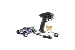 Losi Micro-T RC Stadium Truck Electric 2WD 1/28 Scale RTR - Silver image 113835