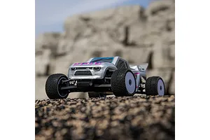 Losi Micro-T RC Stadium Truck Electric 2WD 1/28 Scale RTR - Silver image 113843