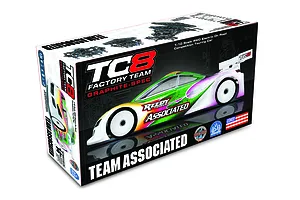 Team Associated TC8 Graphite-Spec Team RC Car Electric 4WD 1/10 Scale Kit image 113882
